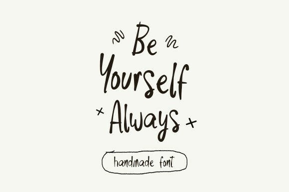 Be Yourself Always: The Handmade Font That Makes Campaign Messages Shine
