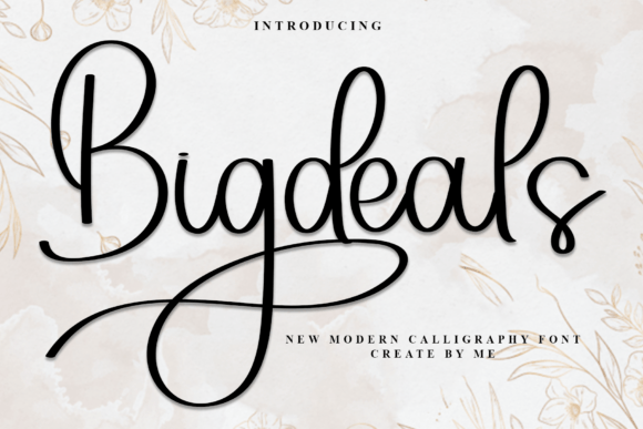 Bigdeals Font Review: A Playful and Approachable Script for Brands