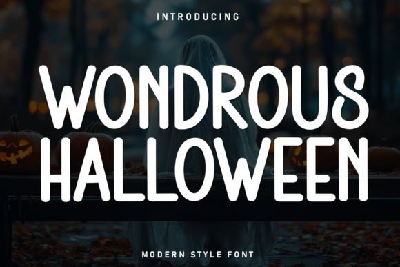 Bringing Your Creative Products to Life with the Wondrous Halloween Font
