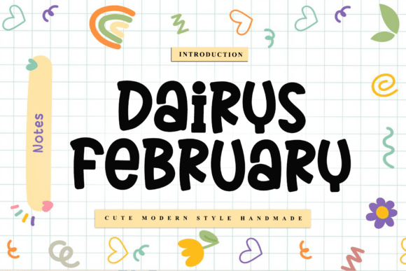 Dairys February: A Script Font Built for Digital Branding