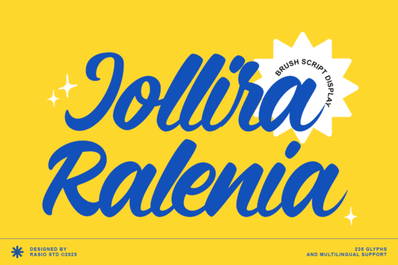 Jollira Ralenia: A Font for Editorial Mood and Movement