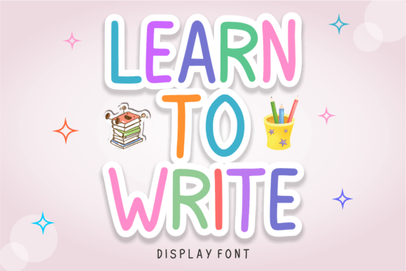 Learn to Write Font: A Crafters Handwriting Essential