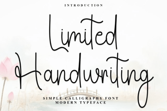 Limited Handwriting: A Signature Font for Your Business Brand