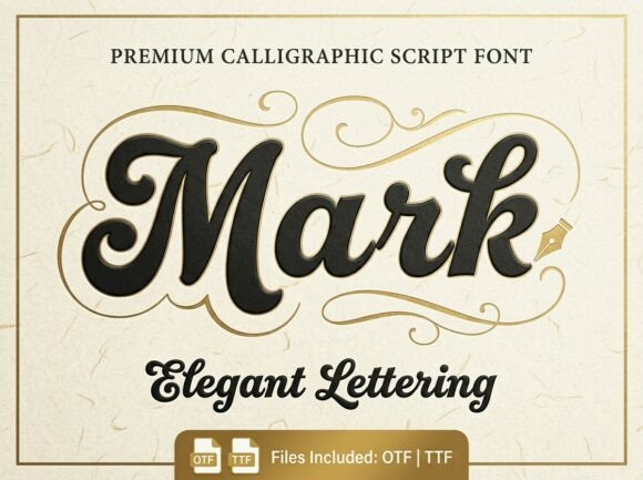 Mark: A Premium Script Font That Makes Your Campaign Messaging Pop