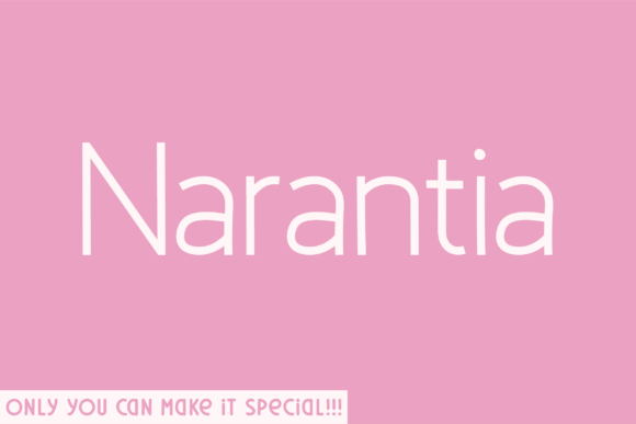 Narantia: A Typeface Built for Modern Campaign Clarity