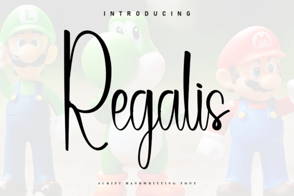 Regalis: A Script Font That Commands Attention Without Shouting