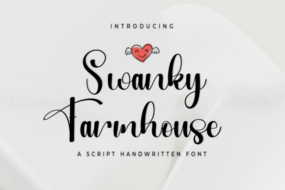 Swanky Farmhouse: A Font That Feels Like Holiday Magic