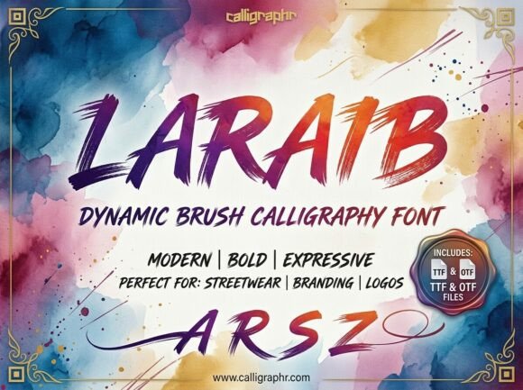 The Quiet Energy of Laraib: A Font for Thoughtful Editorial Design
