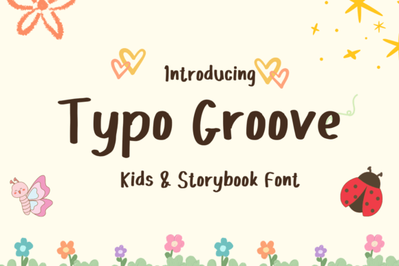 Typo Groove Font: Adding a Handwritten Spark to Campaign Visuals