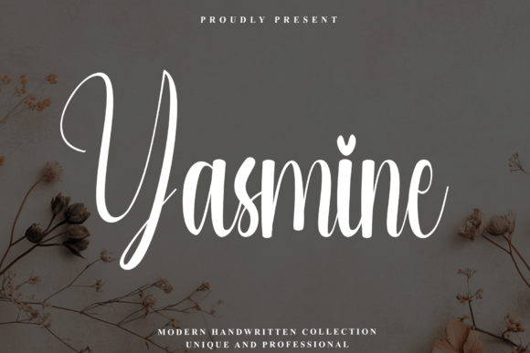 Yasmine Font: A Modern Handwritten Typeface for Digital Clarity